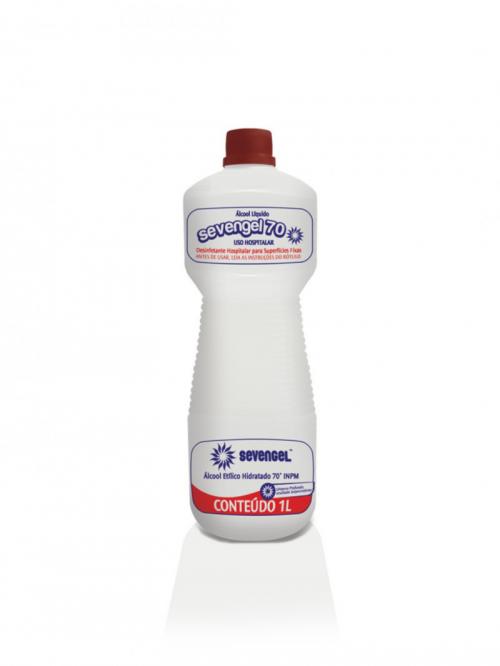 ALCOOL LIQUIDO 70% 1L - SEVENGEL