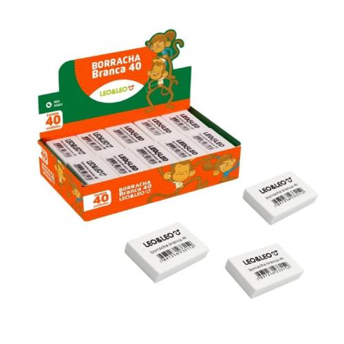  Borracha Nº40  Cor Branco - LEONORA