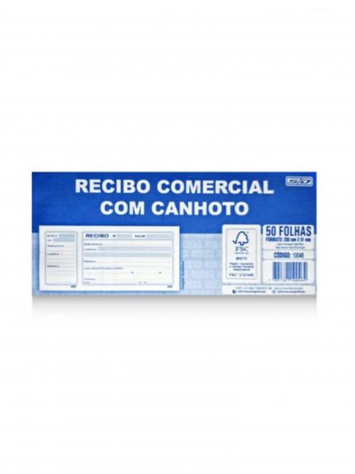 RECIBO COM 50 FOLHAS