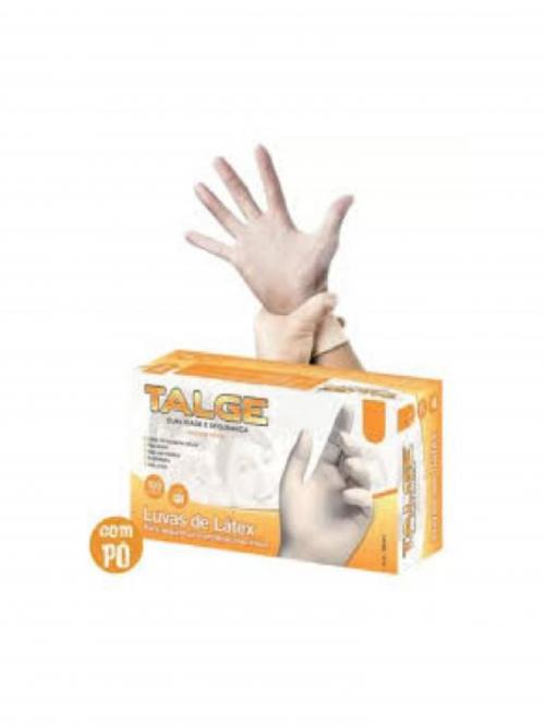 LUVA DE PROCEDIMENTO M - COM PÓ PCT C/100 - TALGE