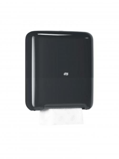 DISPENSER MATIC TOALHA ROLO H1 BRANCO/PRETO - TORK