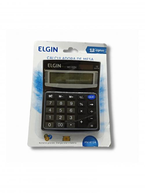 CALCULADORA DE MESA - ELGIN