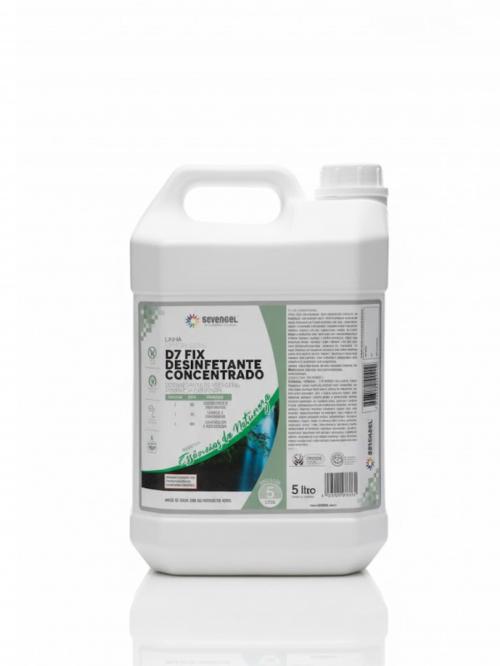 D7 FIX DESINFETANTE CONCENTRADO ESSENCIAS DA NATUREZA 5L - SEVENGEL