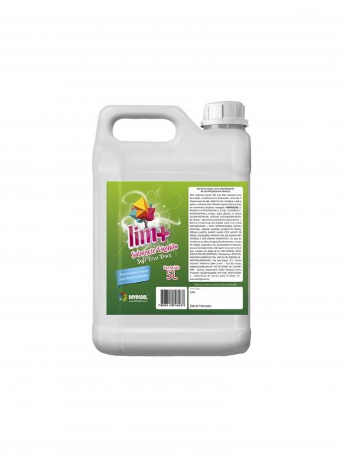LIM+ SOFT ERVA DOCE SABONETE LIQUIDO 5L - SEVENGEL