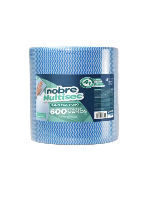 PANO MULTIUSO ROLO 28X300M PICOTADO - AZUL - NOBRE 