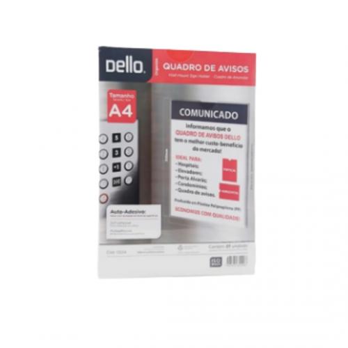 QUADRO DE AVISOS A4 CRISTAL - DELLO
