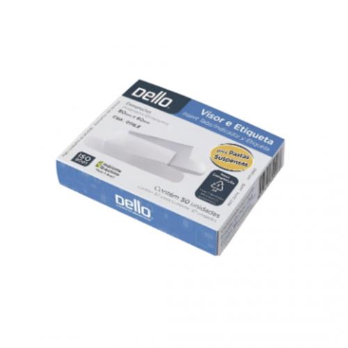 VISOR E ETIQUETA DELLO BRANCA - DELLO