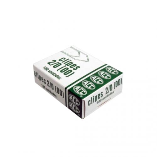 CLIPS 2/0 (0) CX C/ 100 UND - ACC