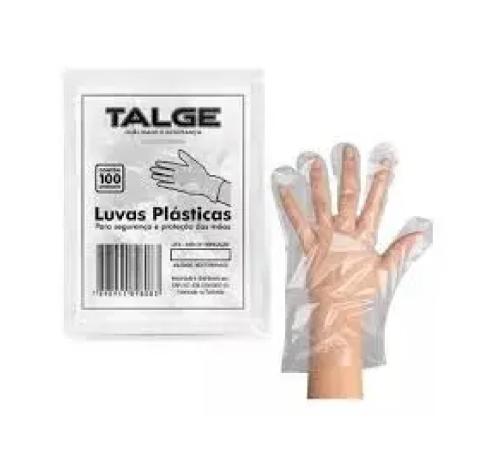 LUVA DESCARTÁVEL PCT C/ 100 UND - TALGE