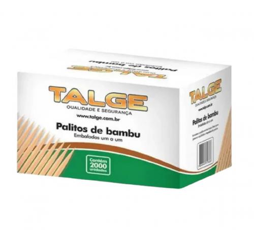 PALITO DENTAL DE BAMBU SACHÊ PCT C/2.000 - TALGE